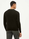 Celio Maglione nero da uomo in cashmere Celio Jecloud
