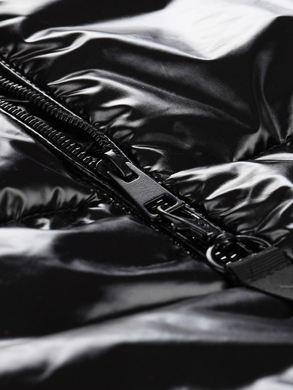 NAX Giacca trapuntata idrorepellente nera da donna NAX Collina