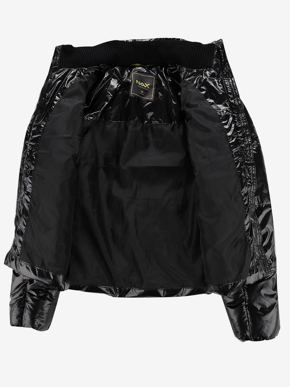 NAX Giacca trapuntata idrorepellente nera da donna NAX Collina