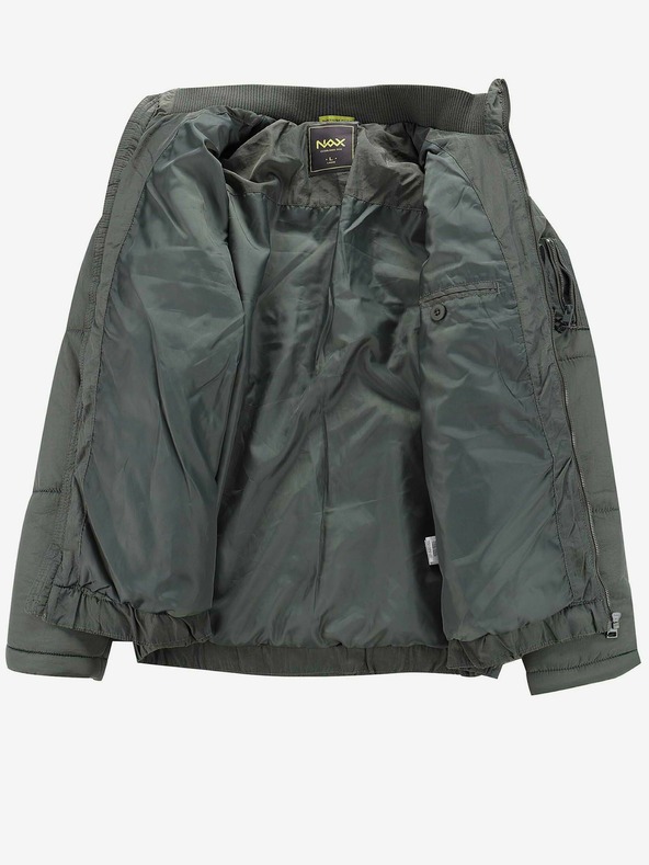 NAX Giacca invernale trapuntata grigia da uomo NAX Mabor