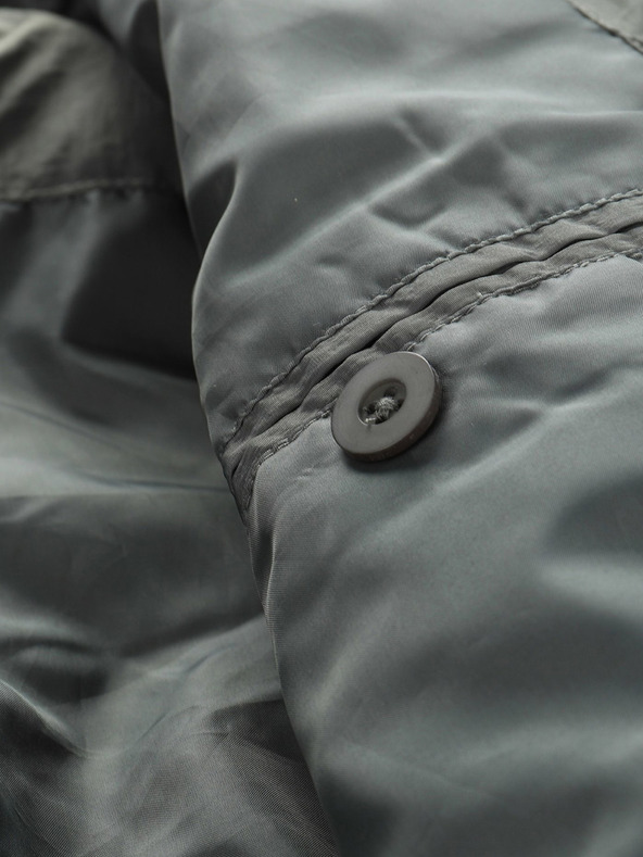 NAX Giacca invernale trapuntata grigia da uomo NAX Mabor