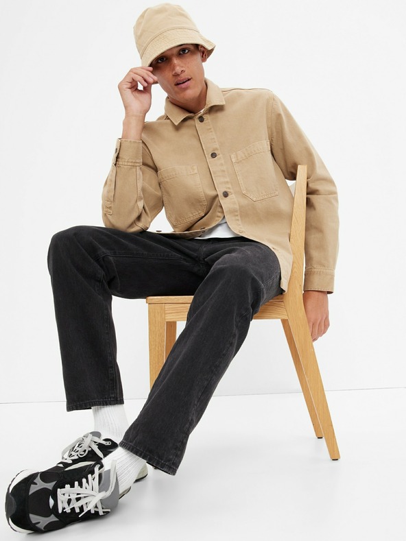 GAP Camicia di jeans beige Utility GAP