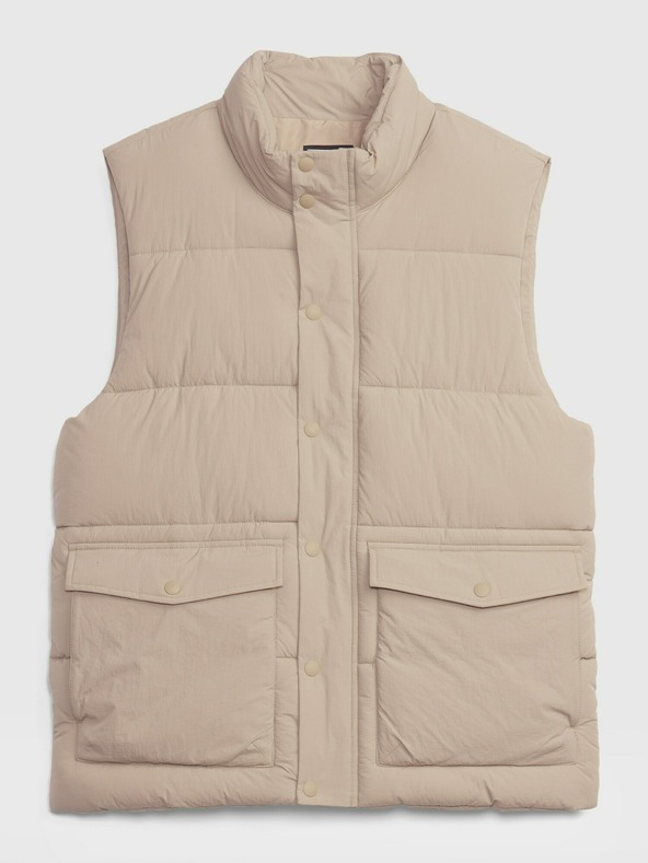 GAP Quilted zip vest GAP