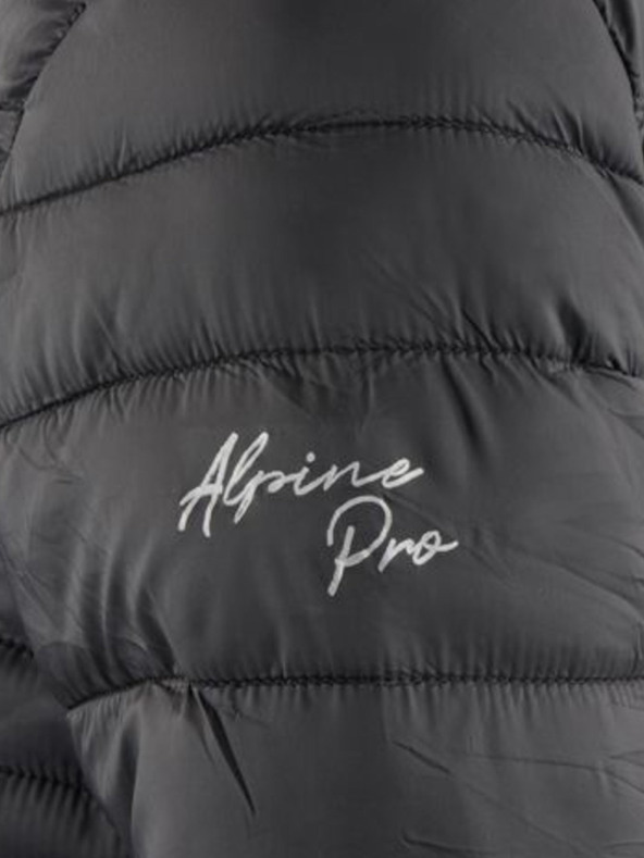 ALPINE PRO Giacca trapuntata nera da donna ALPINE PRO Jadera