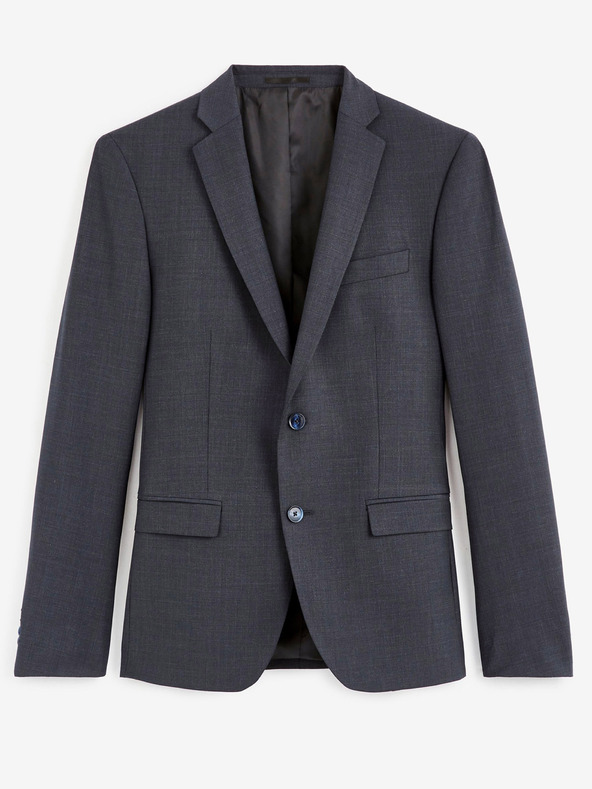 Celio Blazer grigio scuro da uomo in misto lana Celio Culexus