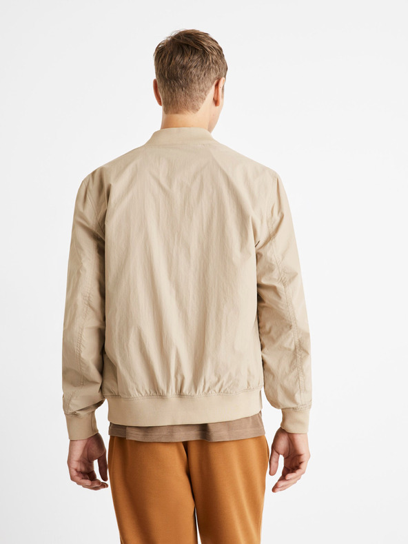 Celio Bomber beige da uomo Celio Cubluz
