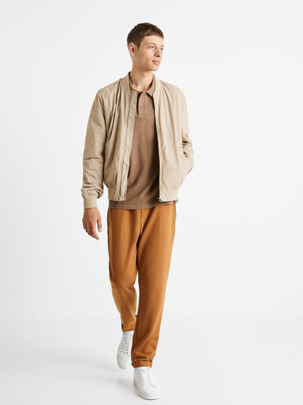 Celio Bomber beige da uomo Celio Cubluz