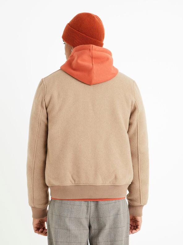 Celio Bomber beige da uomo Celio Cubeauty