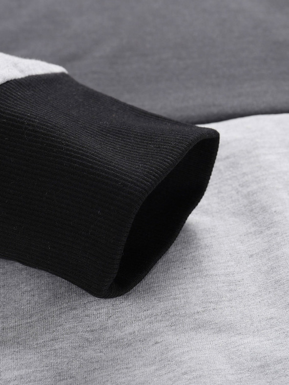 NAX Felpa con cappuccio NAX Onoda donna grigia