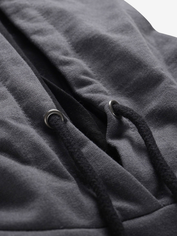 NAX Felpa con cappuccio NAX Onoda donna grigia