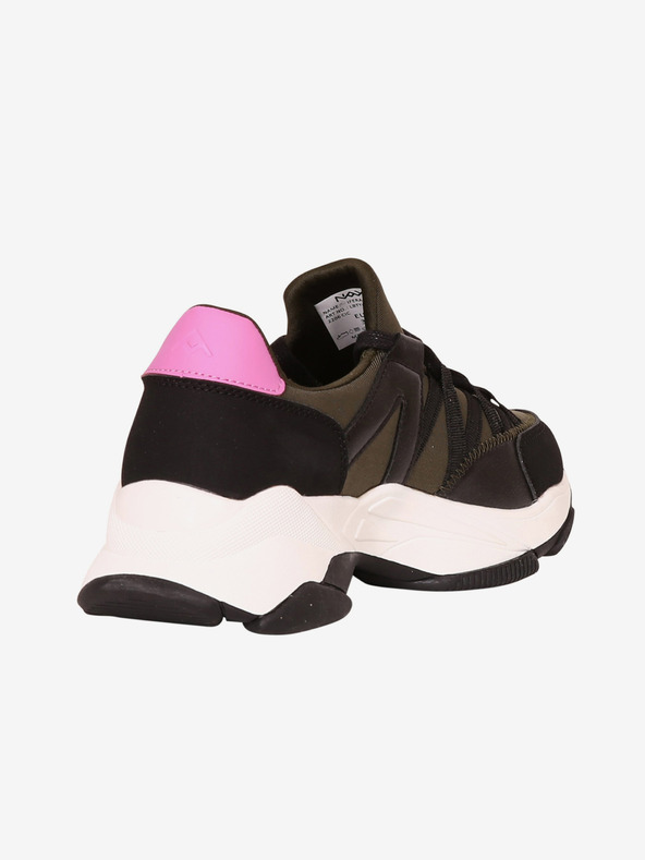 NAX Scarpe da ginnastica da donna rosa e kaki NAX IFERA