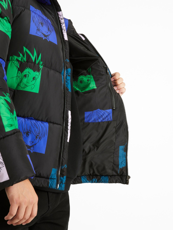 Celio Giacca invernale trapuntata Celio Hunter & Hunter verde e nera da uomo