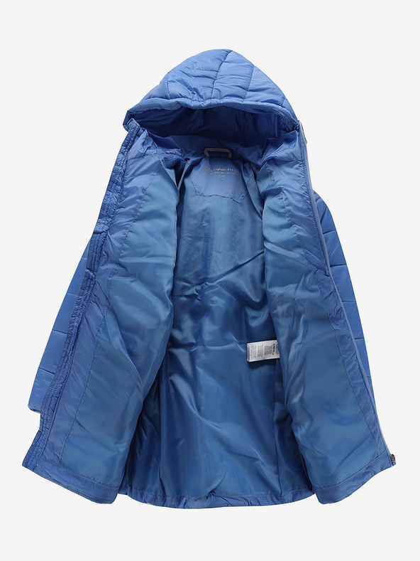 ALPINE PRO Cappotto invernale trapuntato blu per bambine ALPINE PRO TABAELO