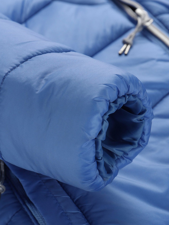 ALPINE PRO Cappotto invernale trapuntato blu per bambine ALPINE PRO TABAELO