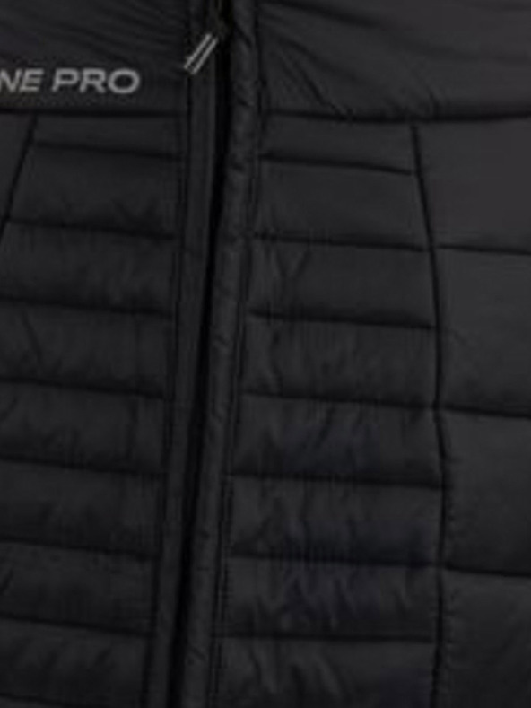 ALPINE PRO Gonna invernale trapuntata nera da donna ALPINE PRO OZARA