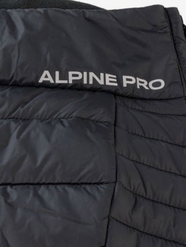 ALPINE PRO Gonna invernale trapuntata nera da donna ALPINE PRO OZARA