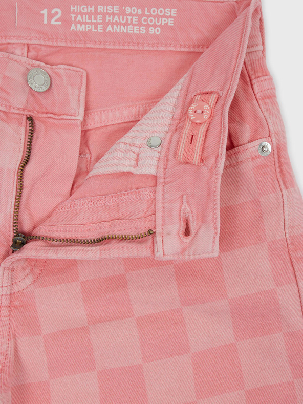 GAP Children's Loose Checkered Jeans GAP