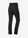 ALPINE PRO Pantaloni softshell neri da donna ALPINE PRO ZEBINA