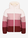 NAX Giacca invernale beige e rosa per bambini NAX KEMENO