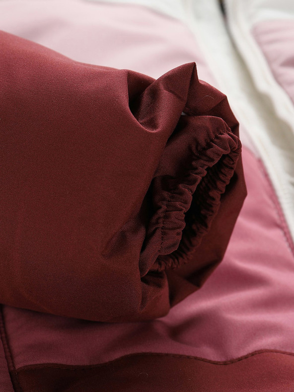 NAX Giacca invernale beige e rosa per bambini NAX KEMENO