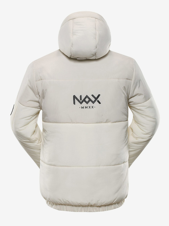 NAX Giacca invernale da uomo color crema NAX MOREF