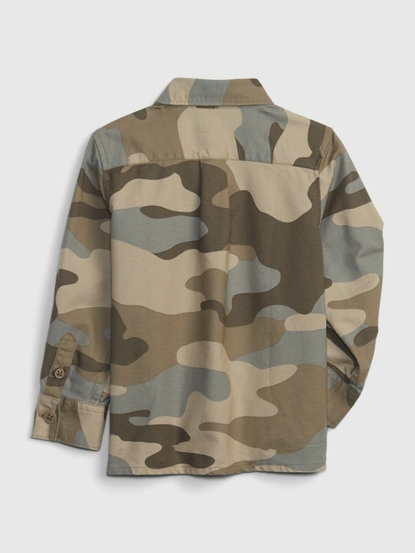 GAP Baby shirt with army pattern GAP