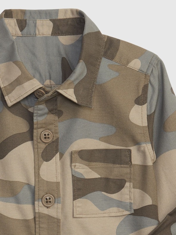 GAP Baby shirt with army pattern GAP