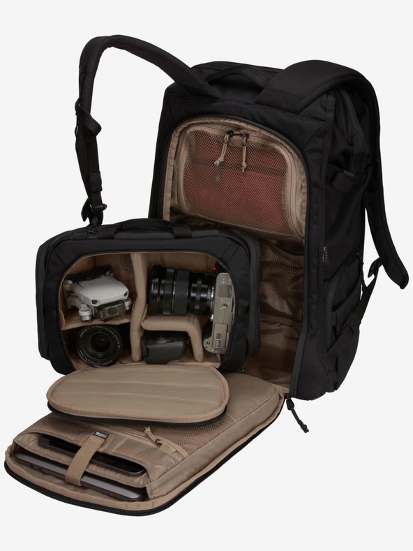 Thule Zaino nero da uomo con custodia rimovibile Thule Covert™