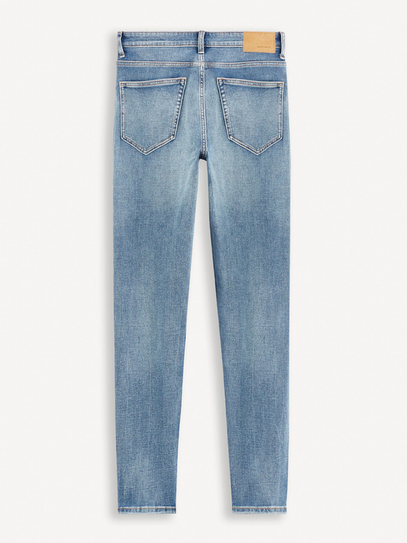 Celio Jeans skinny da uomo azzurro Celio Foskinny1