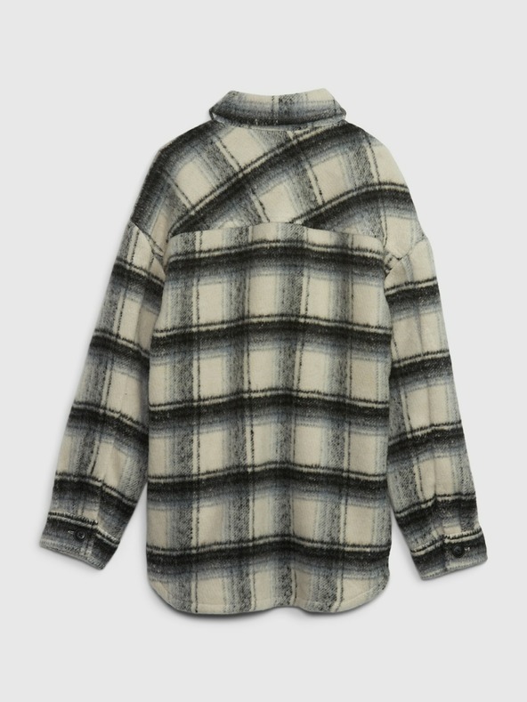 GAP Children's plaid shirt jacket GAP