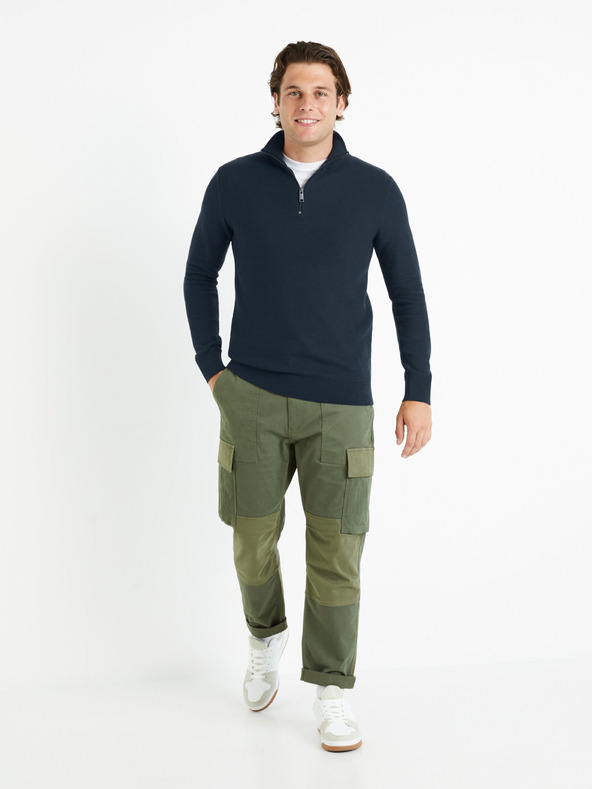 Celio Maglione Celio Celim blu scuro da uomo