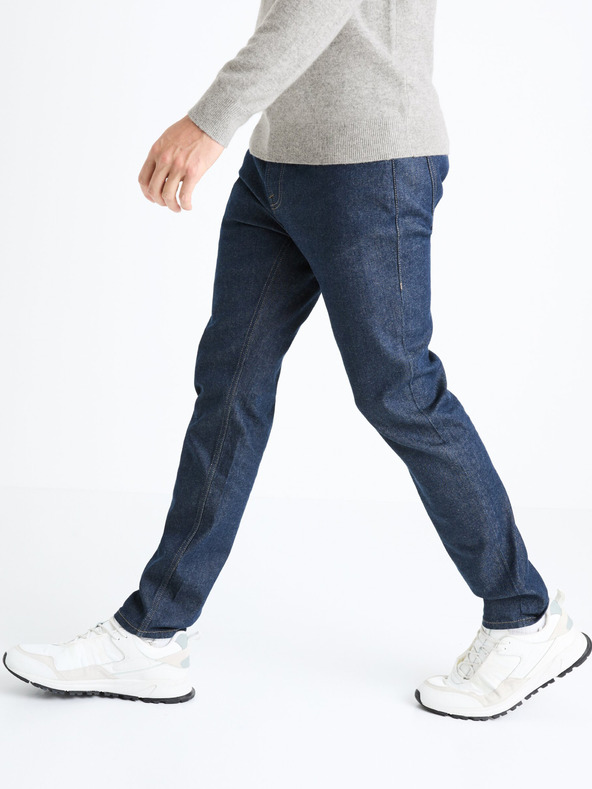 Celio Jeans slim fit da uomo blu scuro Celio Fotaper