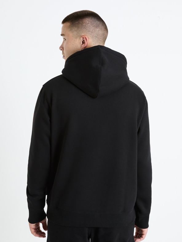 Celio Felpa con cappuccio nera da uomo Celio Fullmetal Alchemist