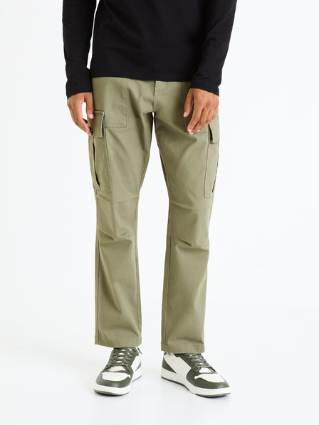 Celio Pantaloni cargo da uomo color kaki Celio Fopierre