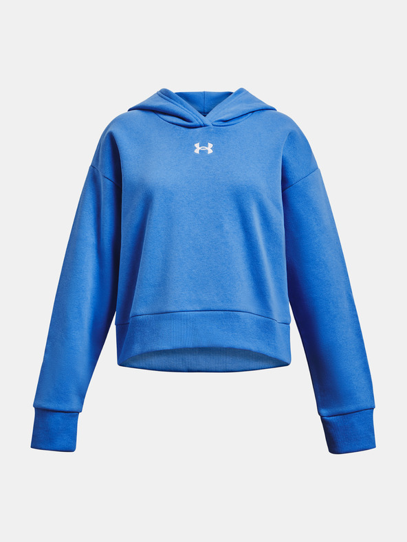 Under Armour Felpa con cappuccio da ragazza Under Armour UA Rival Fleece Crop Hoodie