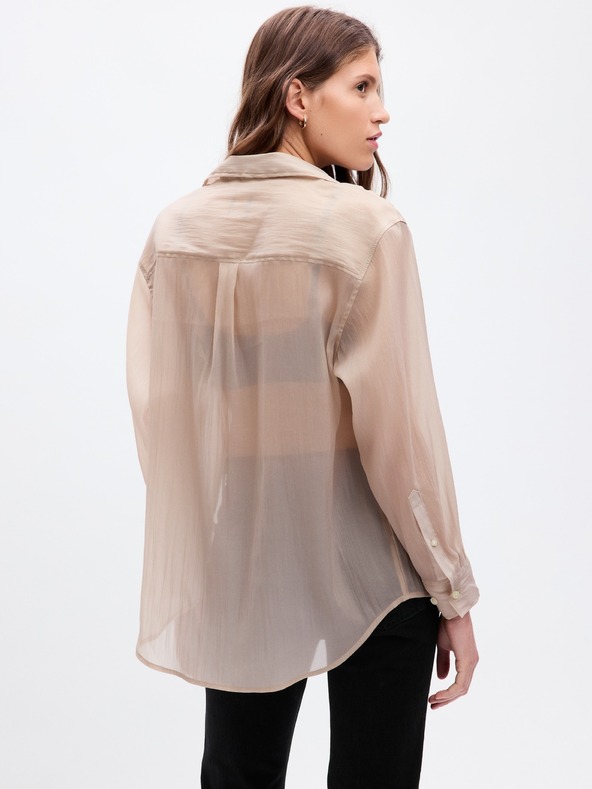 GAP Oversized Sheer Shirt GAP