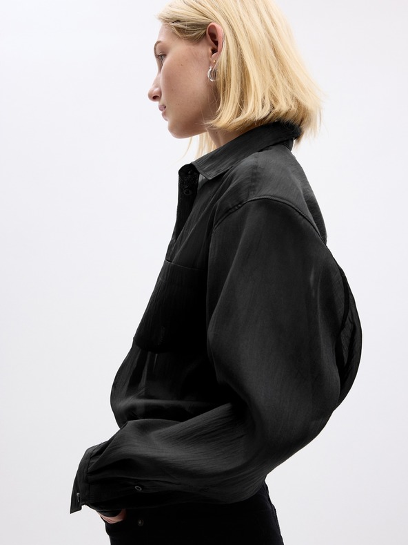 GAP Oversized Sheer Shirt GAP