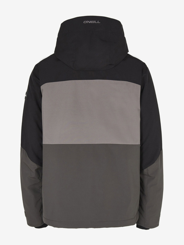 O'Neill Giacca da sci/snowboard O'Neill Carbonite nera/grigia da uomo