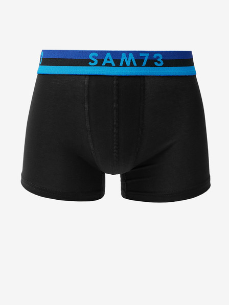 Sam 73 Set di due boxer da uomo in grigio e nero SAM 73 Hiddenit