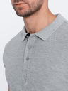 Ombre Clothing Polo uomo grigio Ombre Clothing