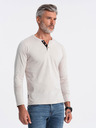 Ombre Clothing Camicia button down grigio chiaro da uomo Ombre Clothing HENLEY