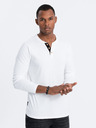 Ombre Clothing Camicia bianca da uomo button down Ombre Clothing HENLEY