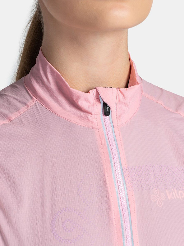 Kilpi Gilet sportivo leggero Kilpi Flow rosa chiaro da donna
