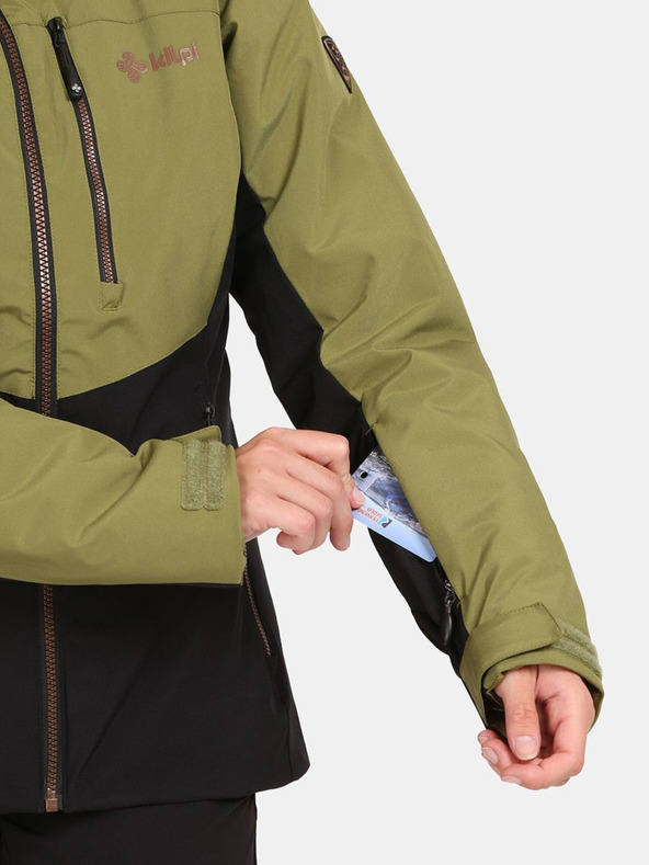 Kilpi Giacca invernale Kilpi Flip da donna color kaki