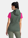 Kilpi Gilet softshell da donna verde scuro Kilpi Monilea