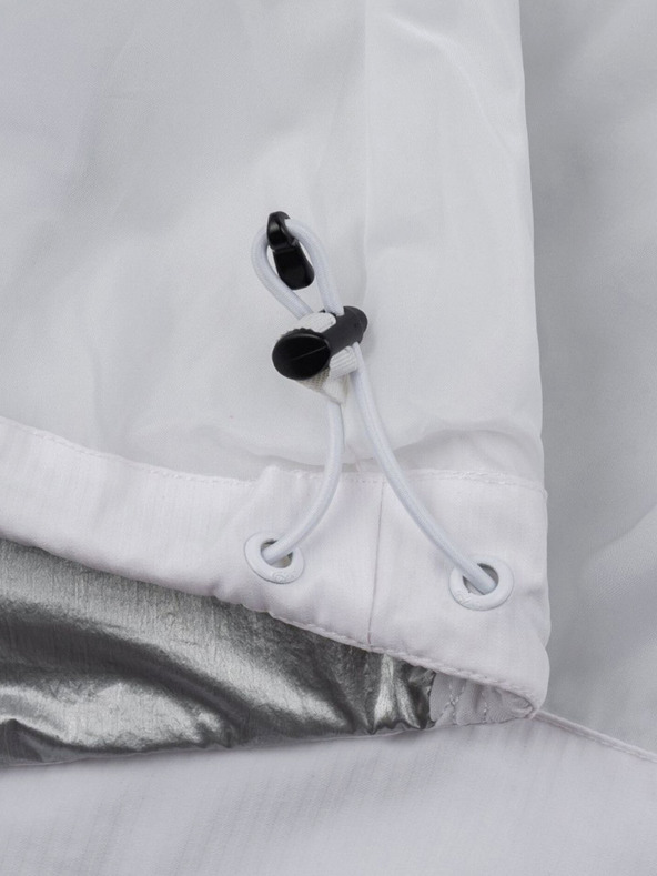 Kilpi Giacca da sci Kilpi Dalila da donna in bianco, grigio e argento