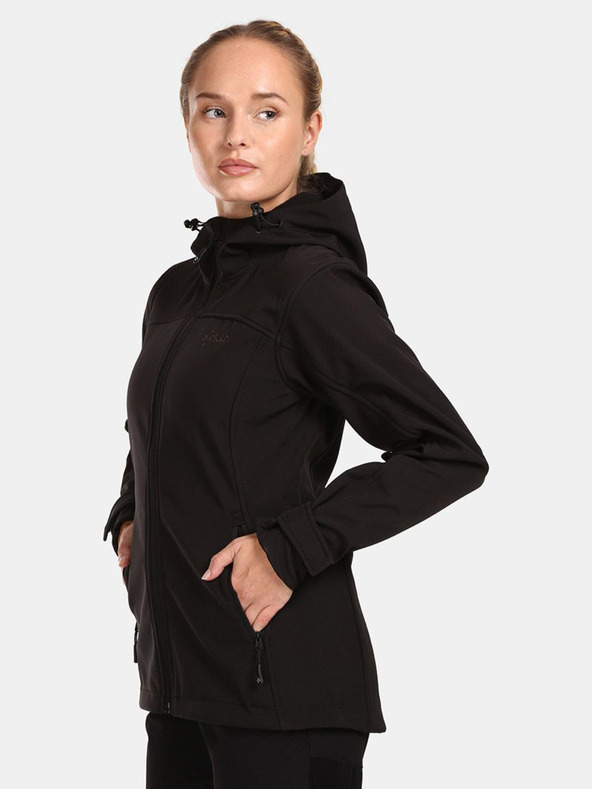 Kilpi Giacca softshell nera da donna Kilpi Rawia