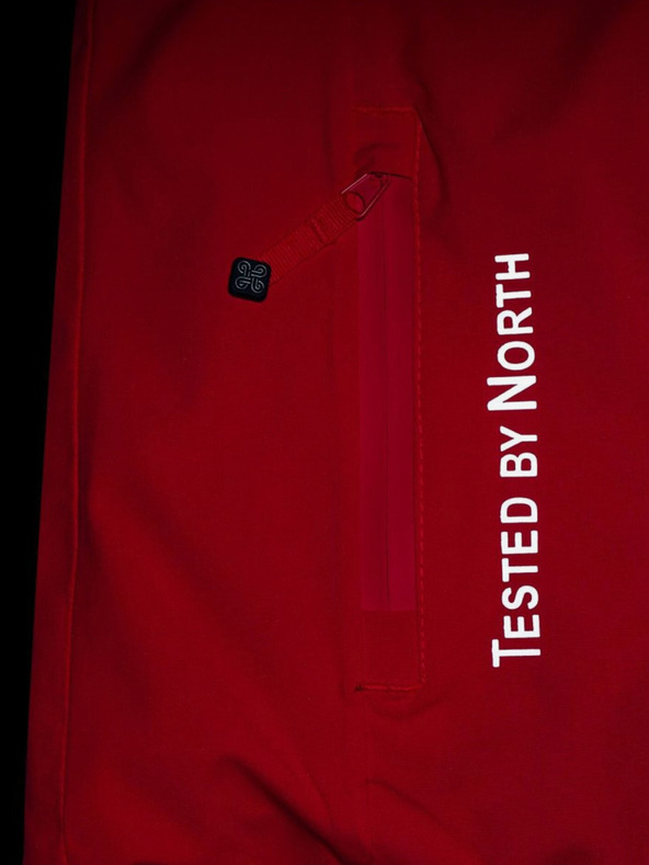 Kilpi Giacca da sci a fantasia blu e rosa per bambina Kilpi SAARA-JG