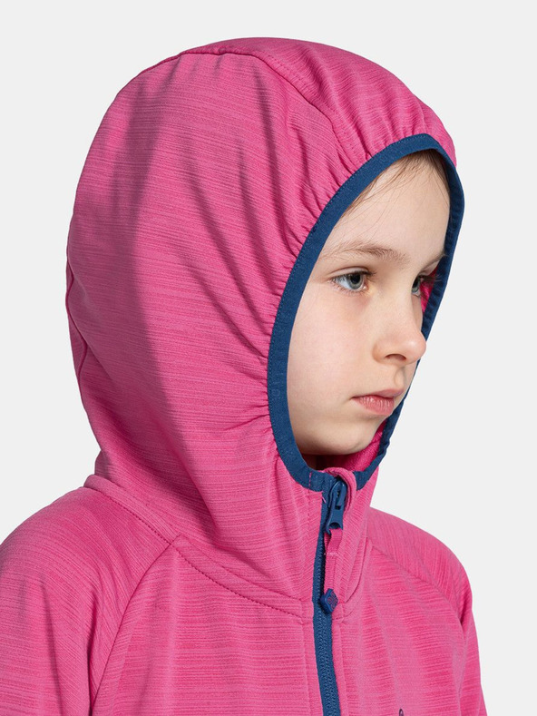 Kilpi Felpa rosa da bambina Kilpi MEMPHIS-JG