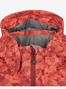 Kilpi Giacca da sci a fantasia rossa e arancione da bambina Kilpi SAARA-JG